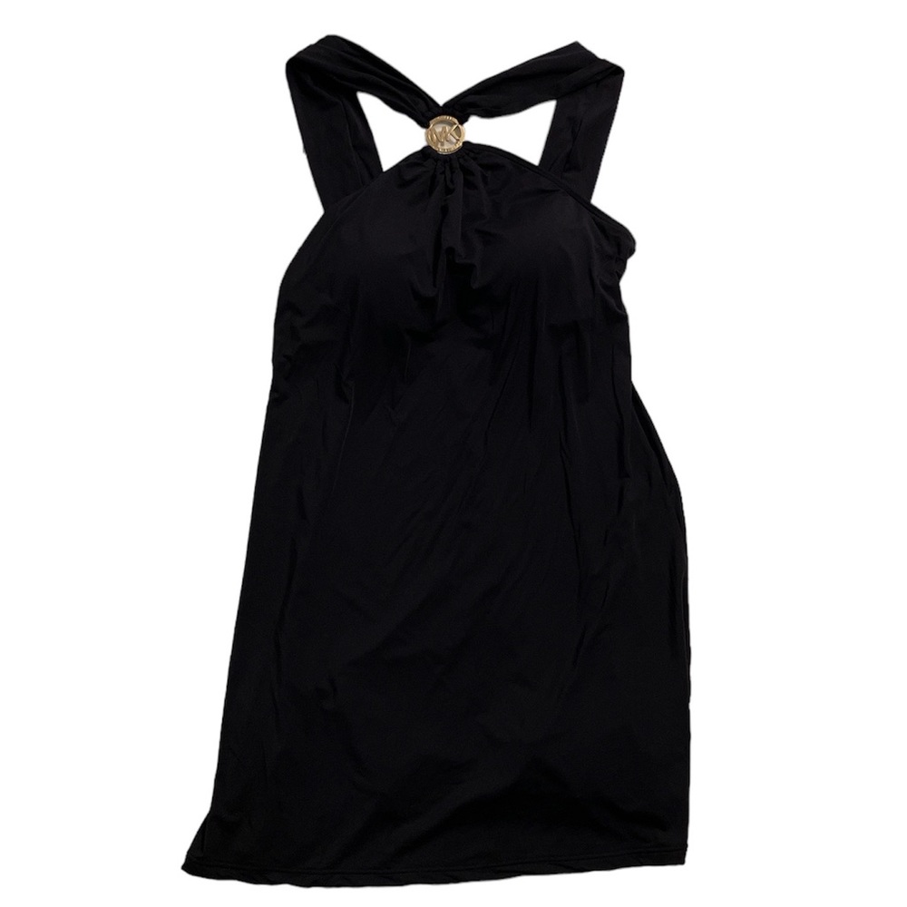 Michael Kors Black Halter Dress size M NWOT